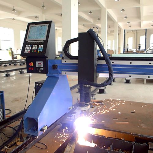 美達HCG-ES系列小龍門數控火焰等離子切割機